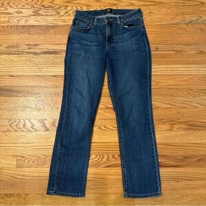 Lee Flex Motion Women’s Straight Regular Fit Mid Rise Jeans Medium Wash Size 2P